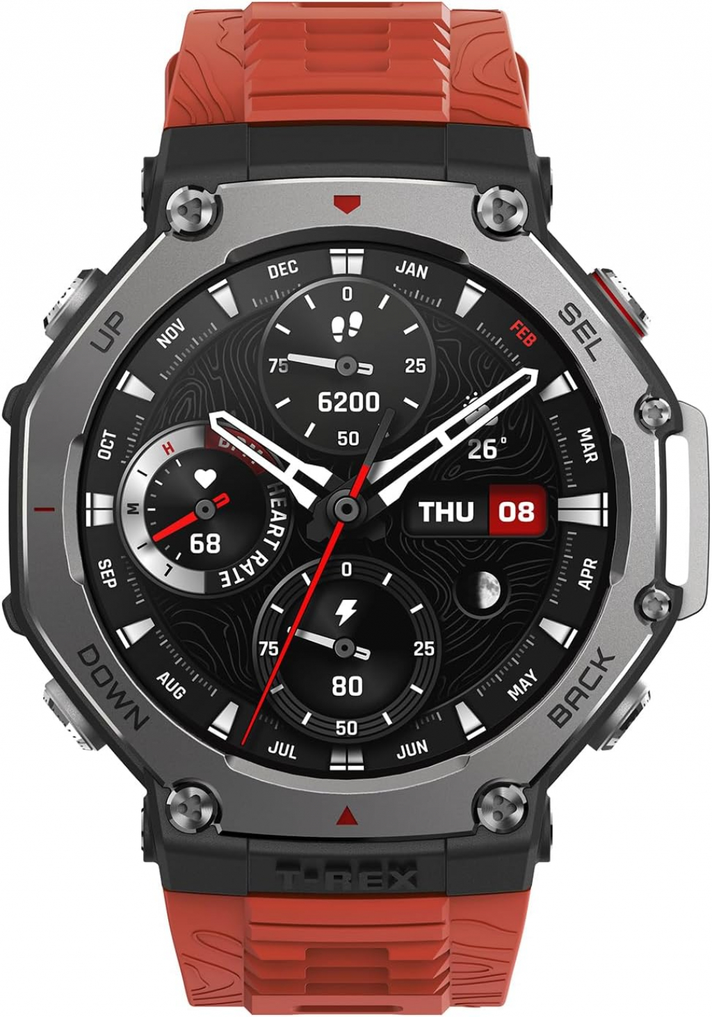 Смарт часовник AMAZFIT T-REX 3 Lava