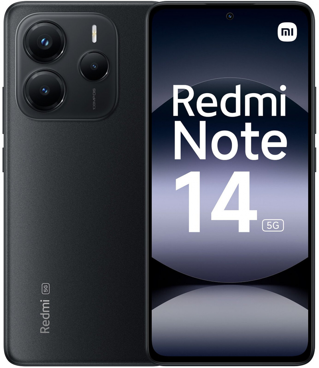 Смартфон Xiaomi Redmi Note 14 5G 6/128GB Midnight Black
