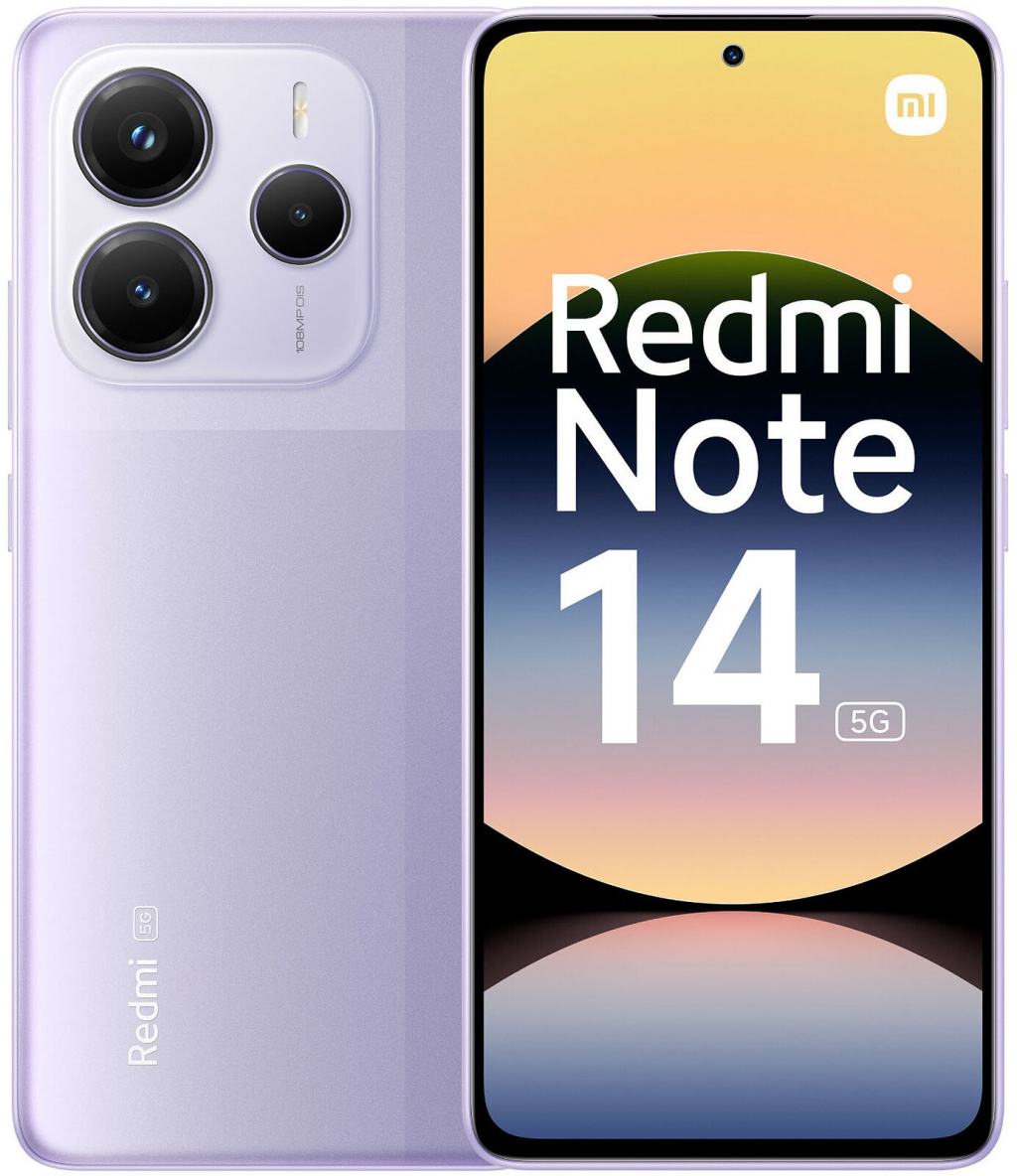 Смартфон Xiaomi Redmi Note 14 5G 6/128GB Lavender Purple