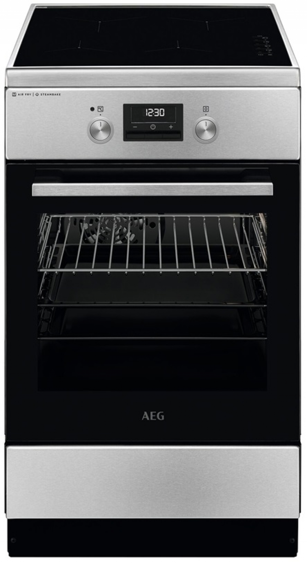 Готварска печка с керамичен плот AEG CIB56491BM