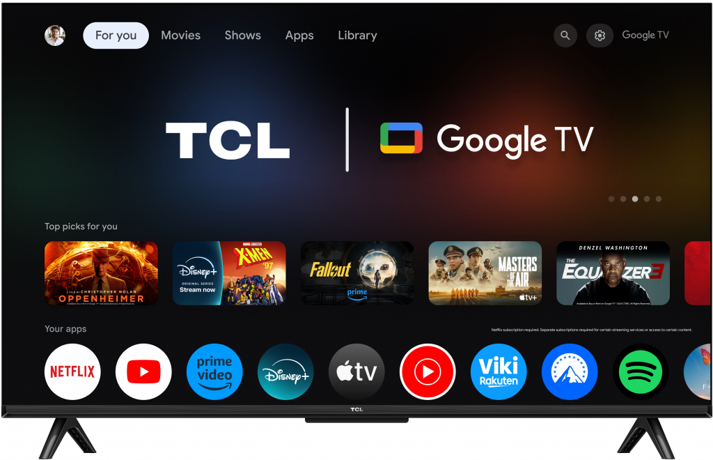 Телевизор TCL LED 43P69K