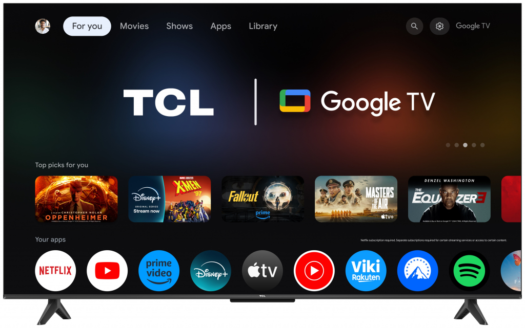 Телевизор TCL LED 50P69K