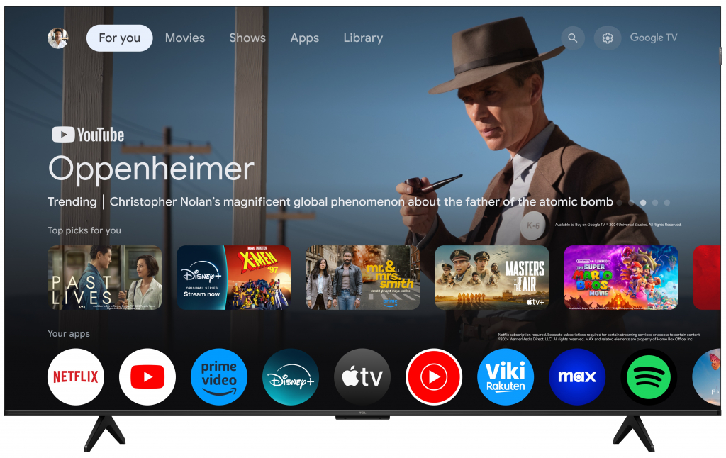 Телевизор TCL QLED 65P79K