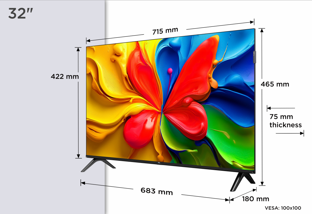 Телевизор TCL QLED 32S49K