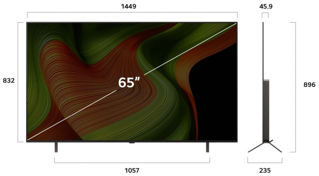 Телевизор LG OLED 65B53LA