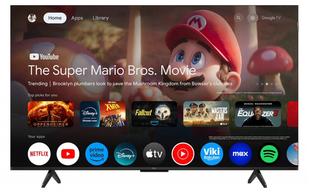 Телевизор TCL QLED 50P7K