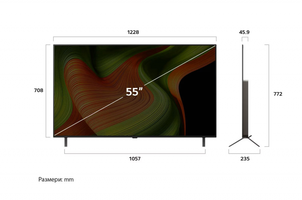 Телевизор LG OLED 55B53LA