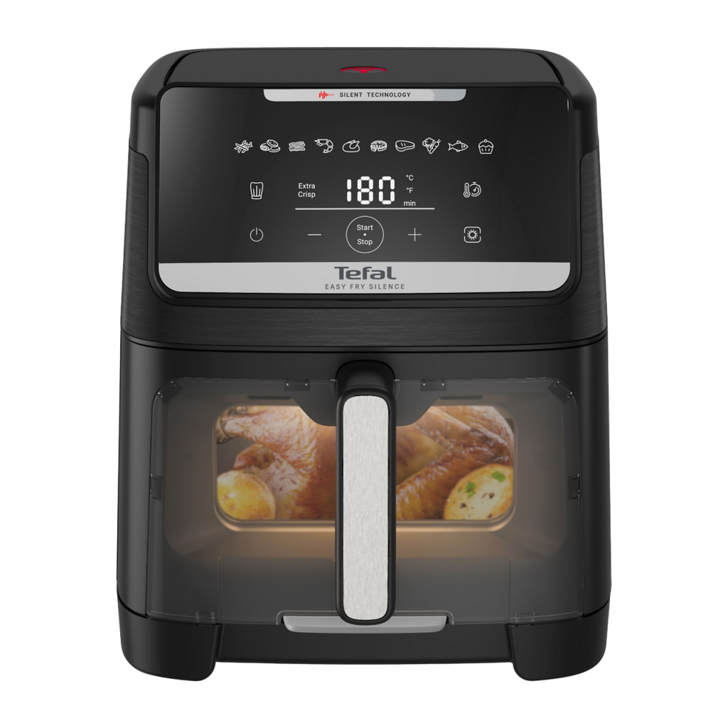 Уред за готвене Tefal EY8468E0 Easy Fry Silence XXL Vision BLK