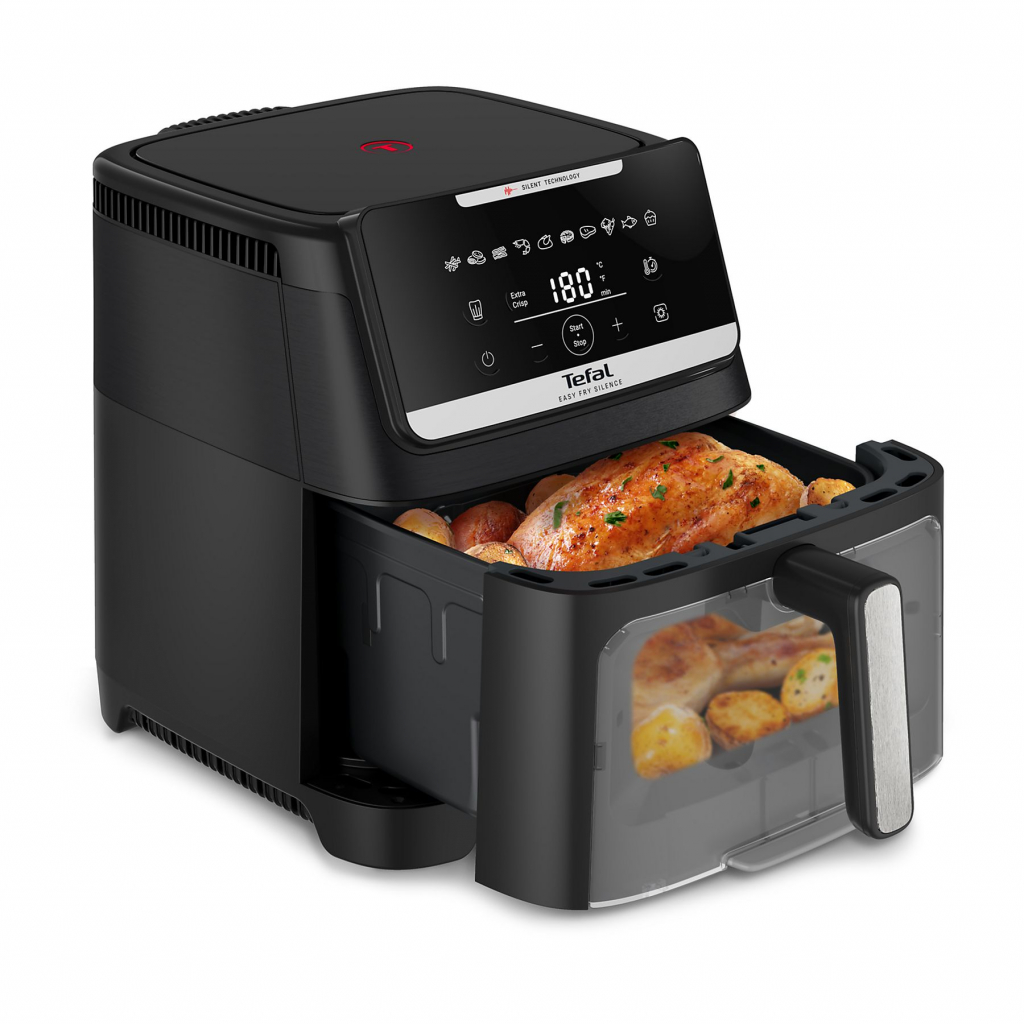 Уред за готвене Tefal EY8468E0 Easy Fry Silence XXL Vision BLK