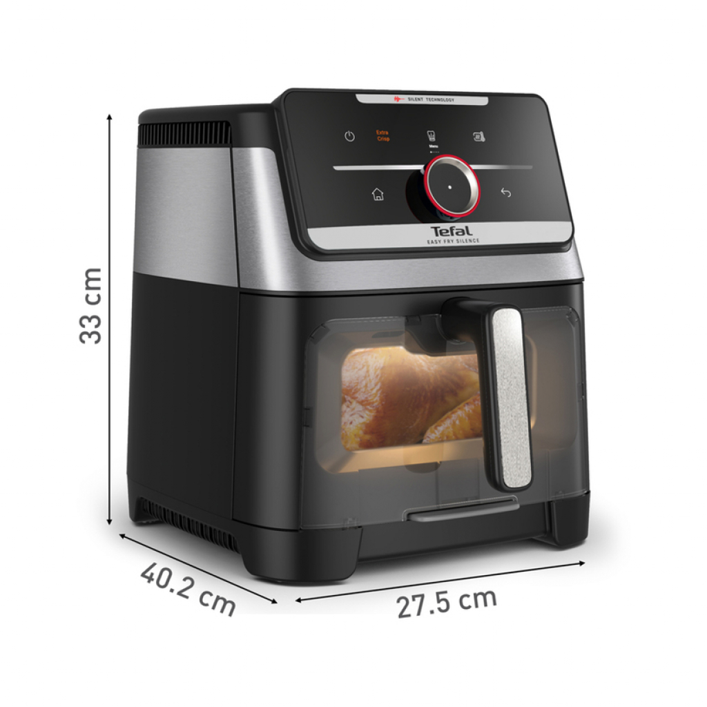 Уред за готвене Tefal EY8468E0 Easy Fry Silence XXL Vision BLK