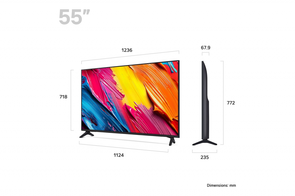 Телевизор LG LED 55QNED70A6A