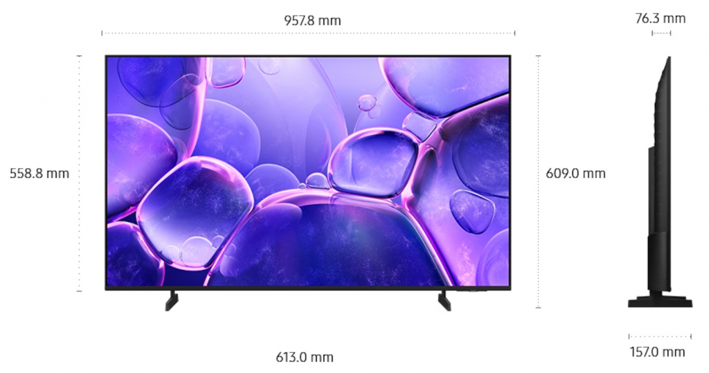 Телевизор Samsung UE43U8072FUXXH