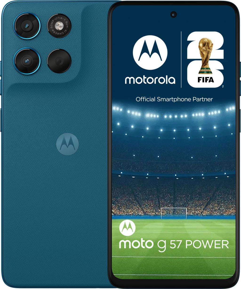 Смартфон Motorola Moto G57 Power 12/256 PANTONE Corsair Green