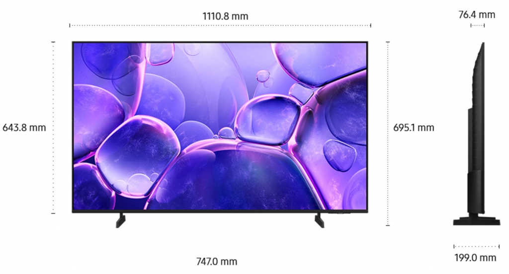 Телевизор Samsung UE50U8072FUXXH