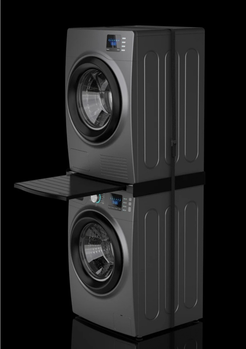 Свързващ кит за пералня и сушилня Meliconi TORRE BLACK 656136