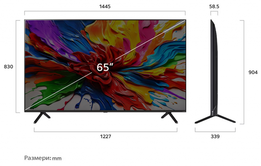 Телевизор LG LED 65QNED92A6A