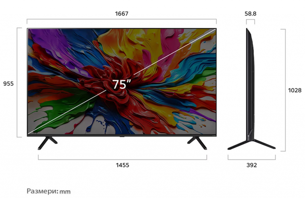 Телевизор LG LED 75QNED92A6A
