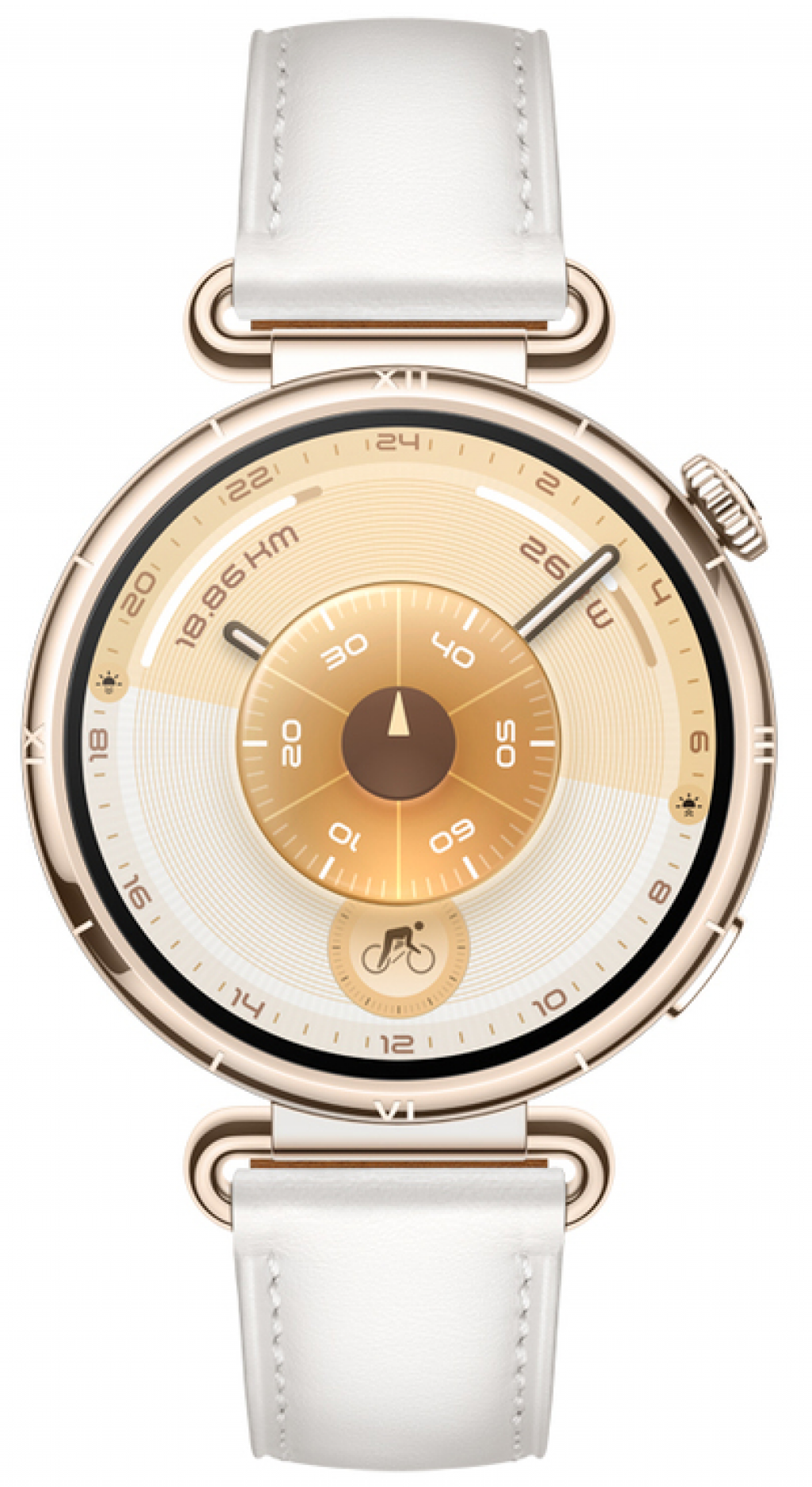 Смарт часовник Huawei Watch GT6, Konsu-B19L White Leather