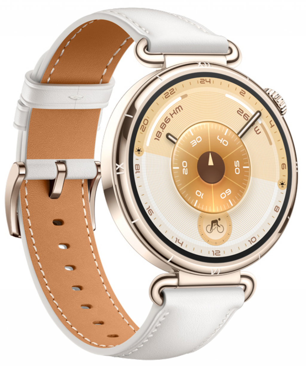 Смарт часовник Huawei Watch GT6, Konsu-B19L White Leather