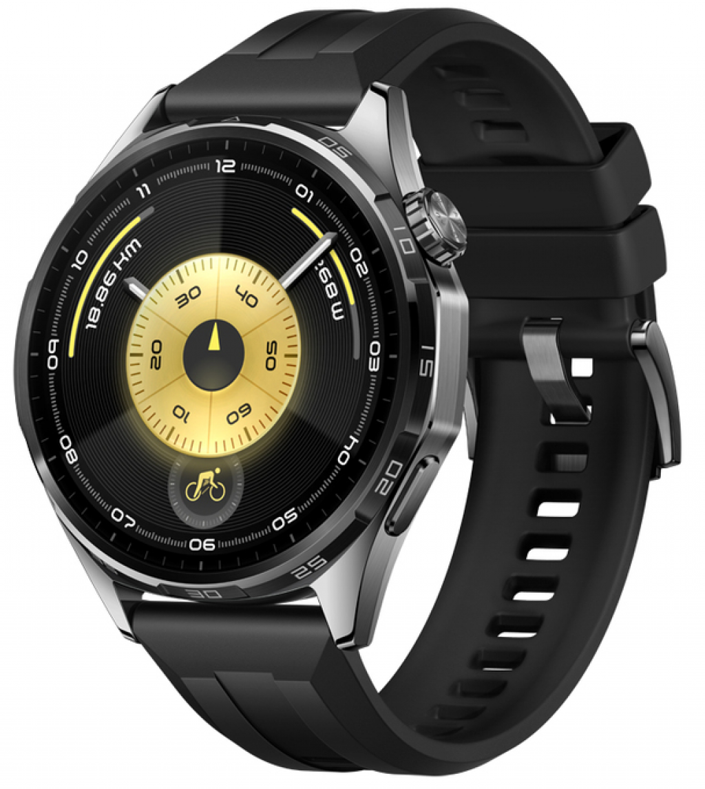 Смарт часовник Huawei Watch GT6, Atum-B19F Black Rubber