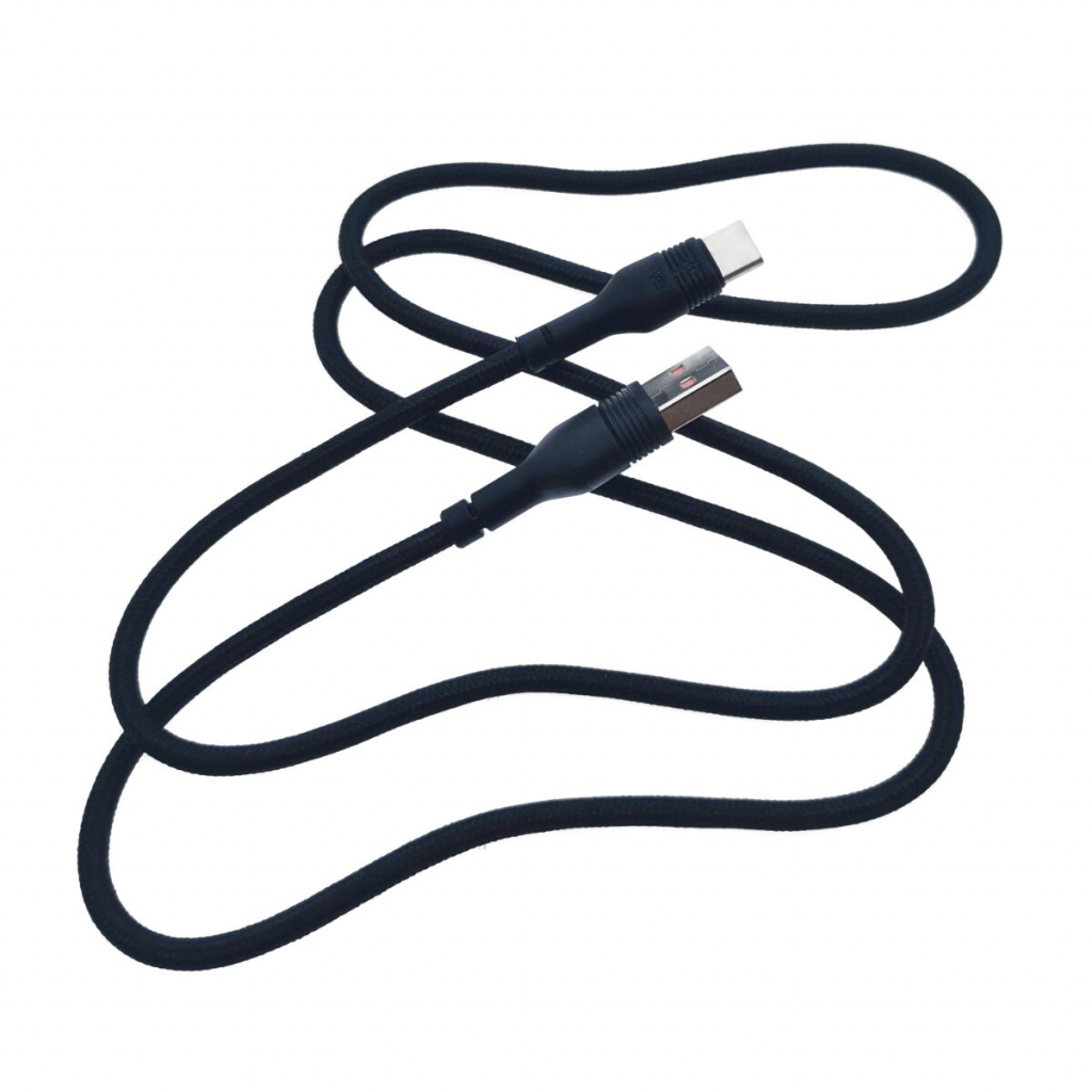 Кабел XO NB55 5А Fast Charge USB-Type C black
