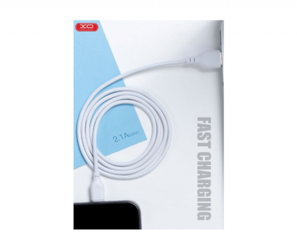Кабел XO NB103 Bell USB-Type C 2m White