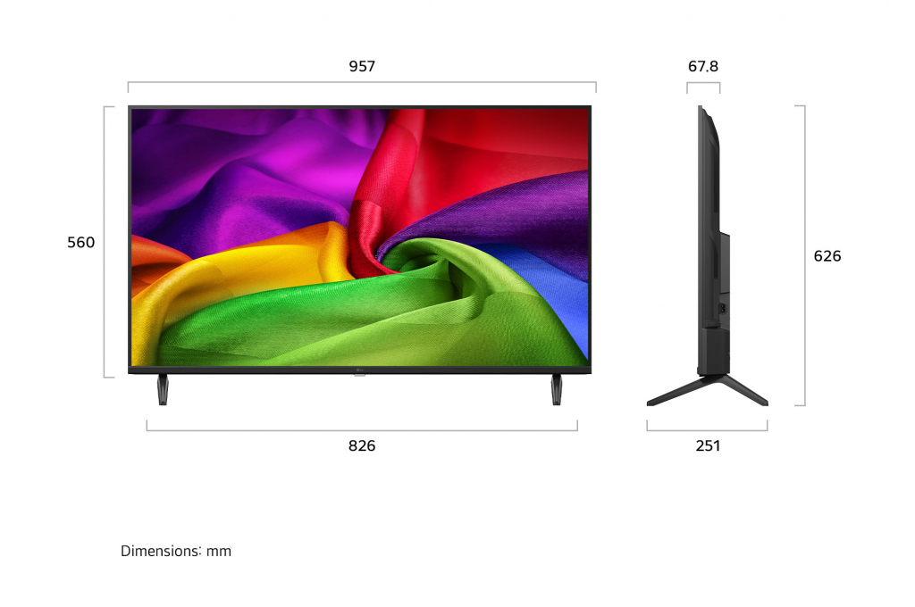 Телевизор LG LED 43NU800B3LC