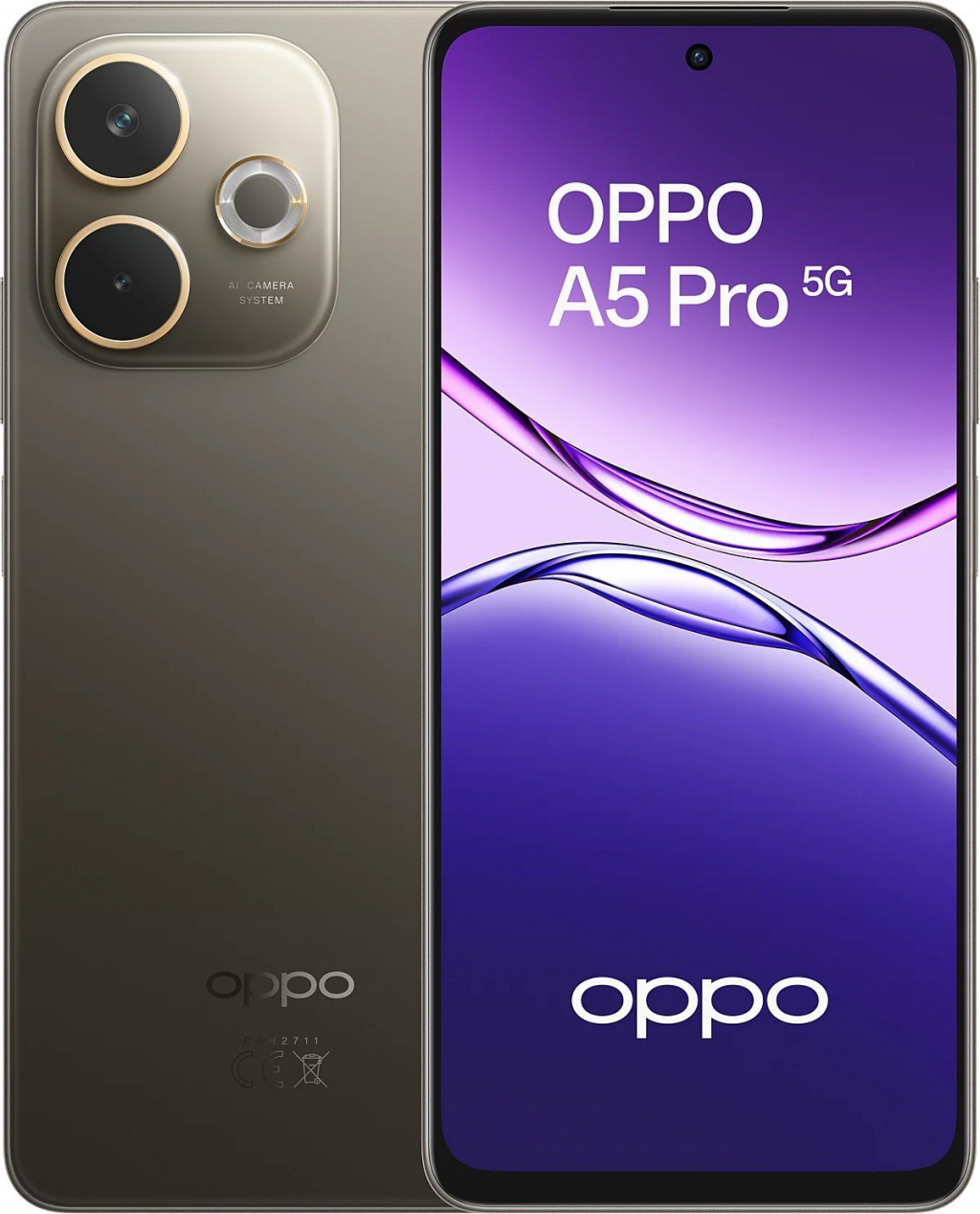 Смартфон Oppo A5 Pro 5G 8/256GB Black Brown