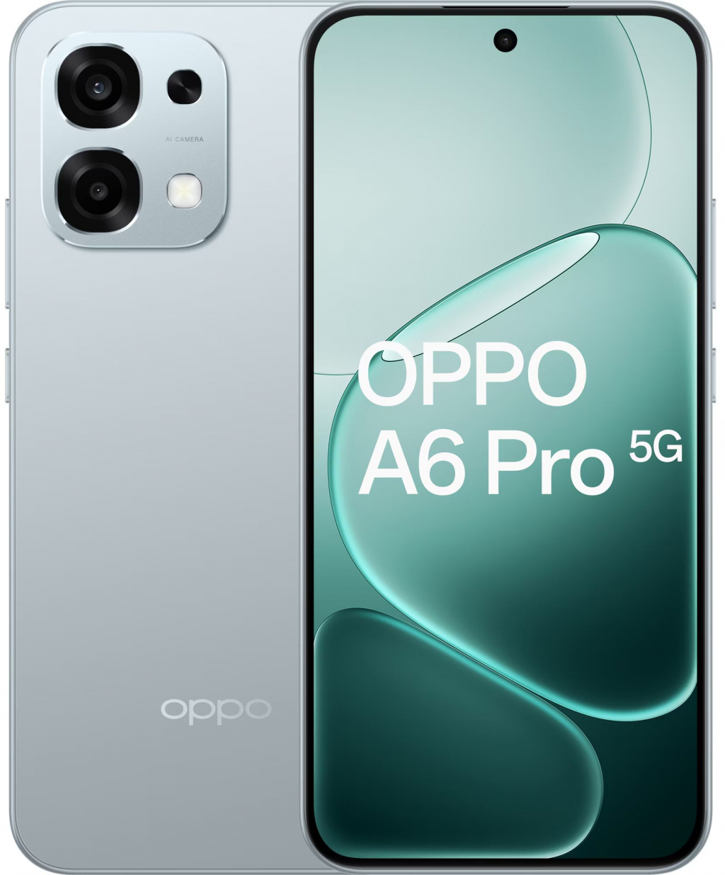 Смартфон Oppo A6 Pro 5G 8/256GB Lunar Titanium