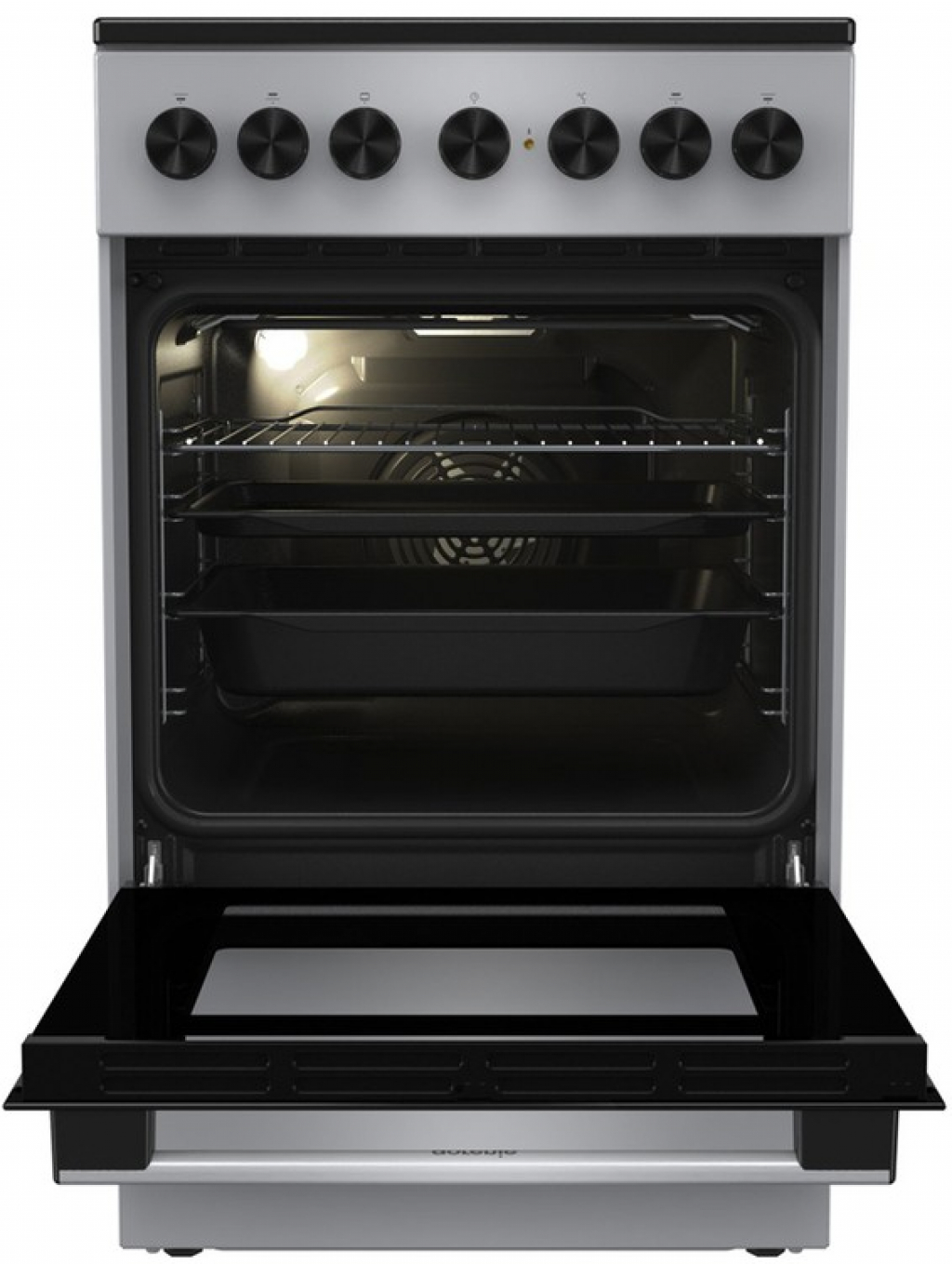 Готварска печка с керамичен плот Gorenje GEC5B60SG