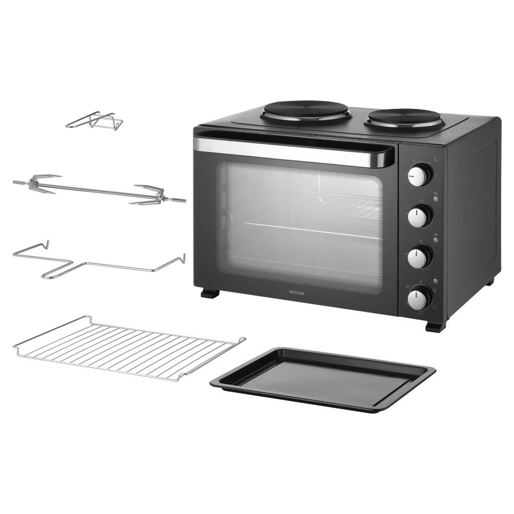 Мини печка - комбинирана Sencor SEO 4800BK