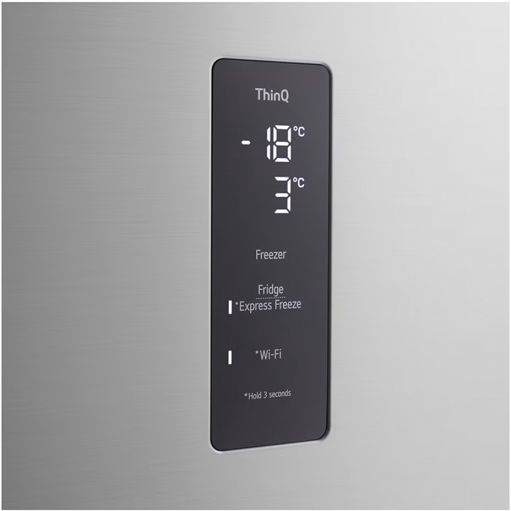 Хладилник с горна камера LG GTFV61PYBQD
