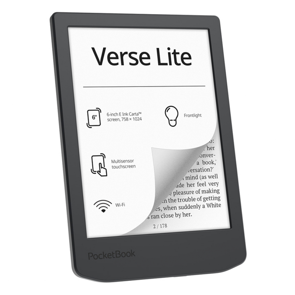 Електронна книга POCKETBOOK Verse Lite PB619 Midnight Grey