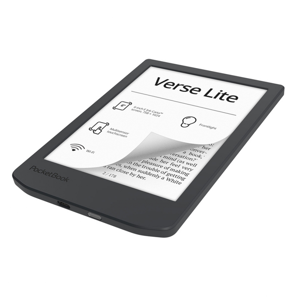 Електронна книга POCKETBOOK Verse Lite PB619 Midnight Grey