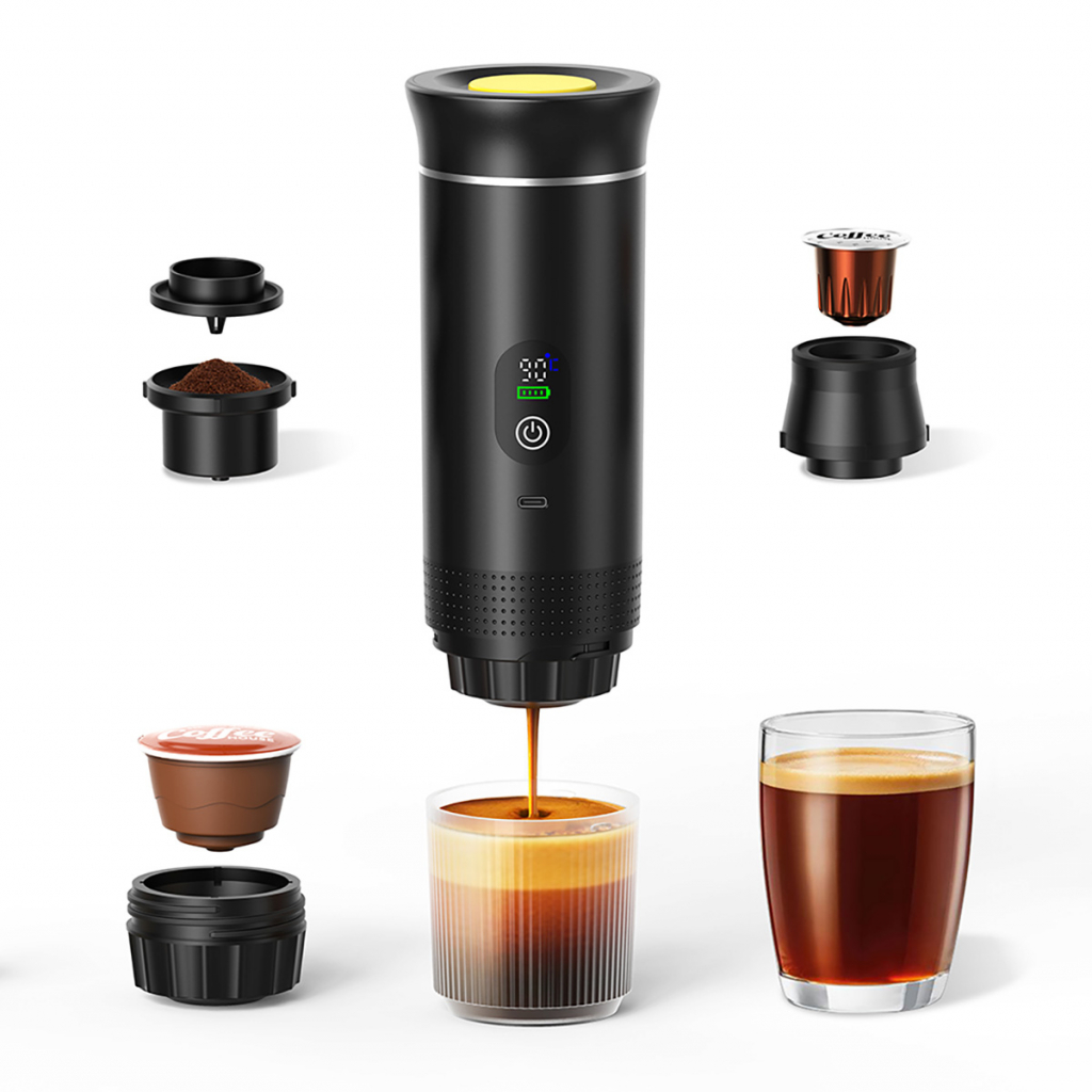 Кафемашина с капсули Xmart Portable Coffee Machine KF-JN-02 Pro Black