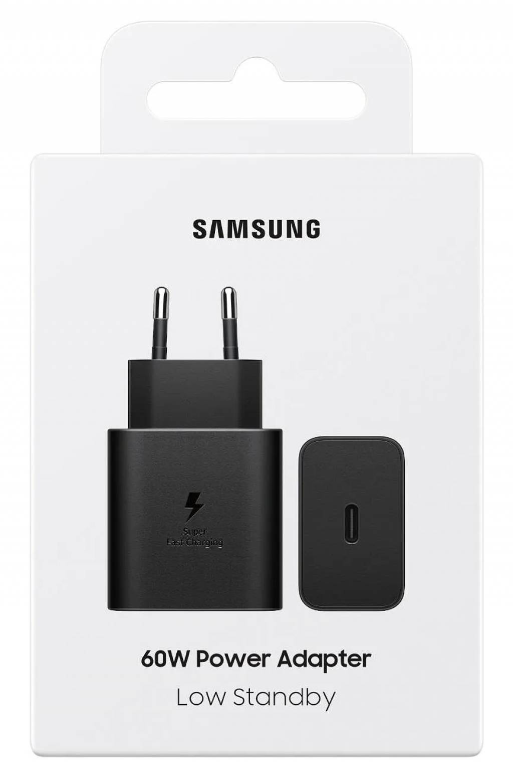 Зарядно устройство Samsung 60W Power Adapter TA only W/O Cable Black