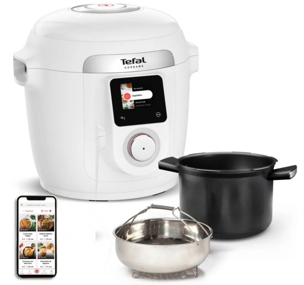 Мултикукър Tefal CY9621F2 EPC COOK4ME 10IN1 W/O GRID WHT