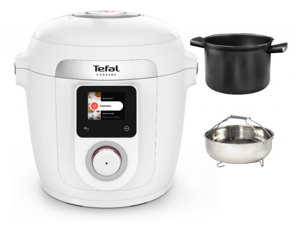 Мултикукър Tefal CY9621F2 EPC COOK4ME 10IN1 W/O GRID WHT