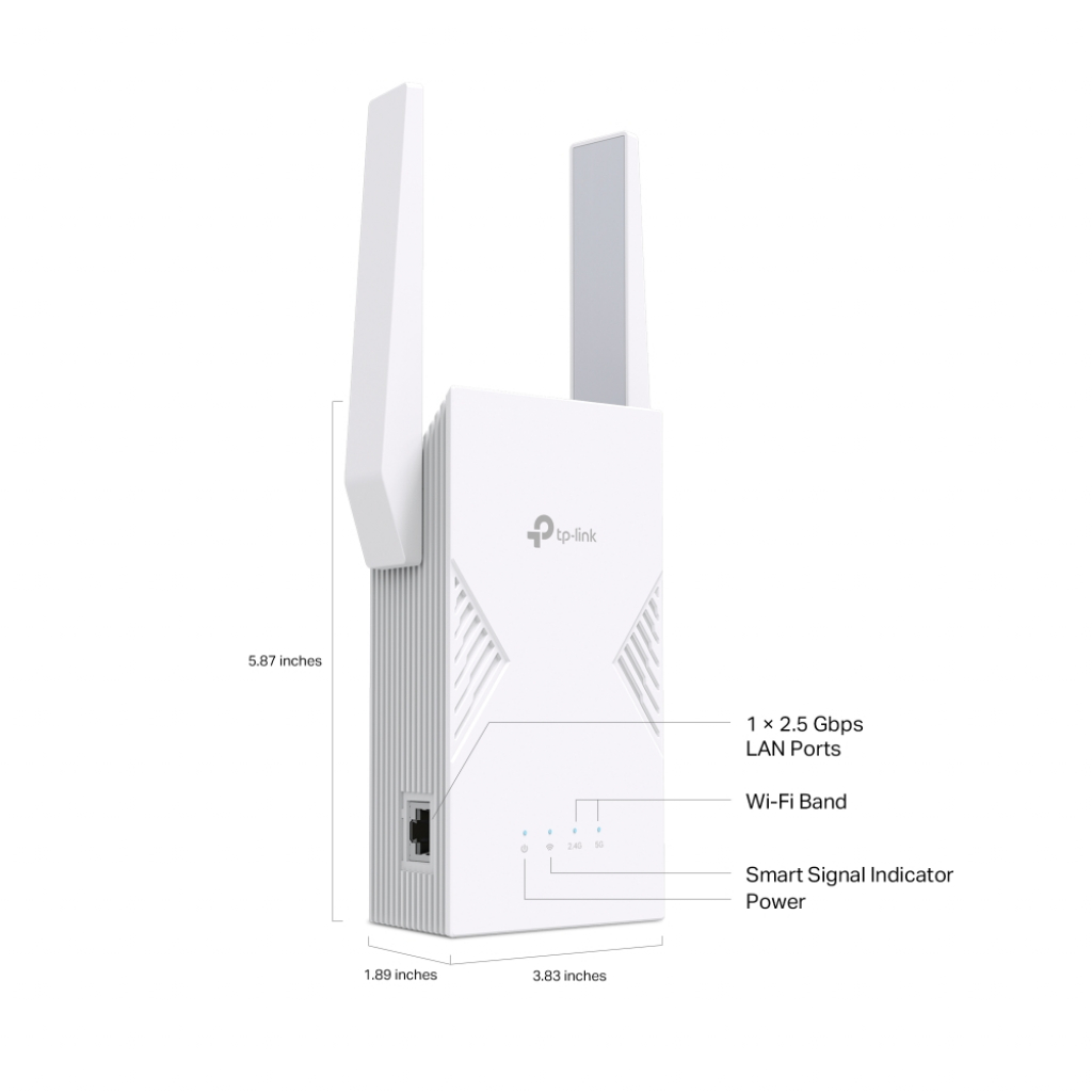 Мрежови адаптор TP-Link RE235BE удължител на обхват
