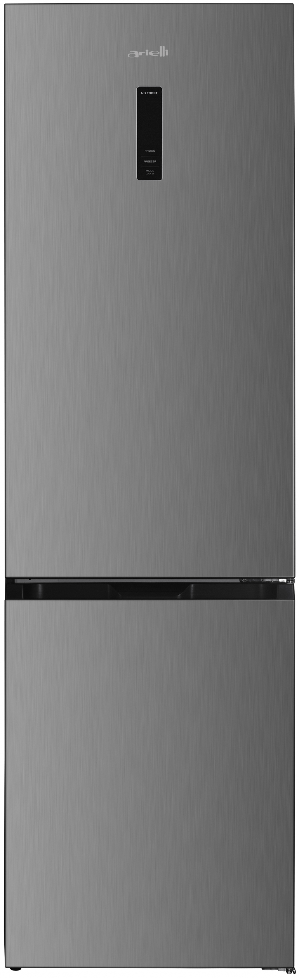 Fridge-freezer Arielli ARD-377HIX NF 377L gray inox No Frost class D