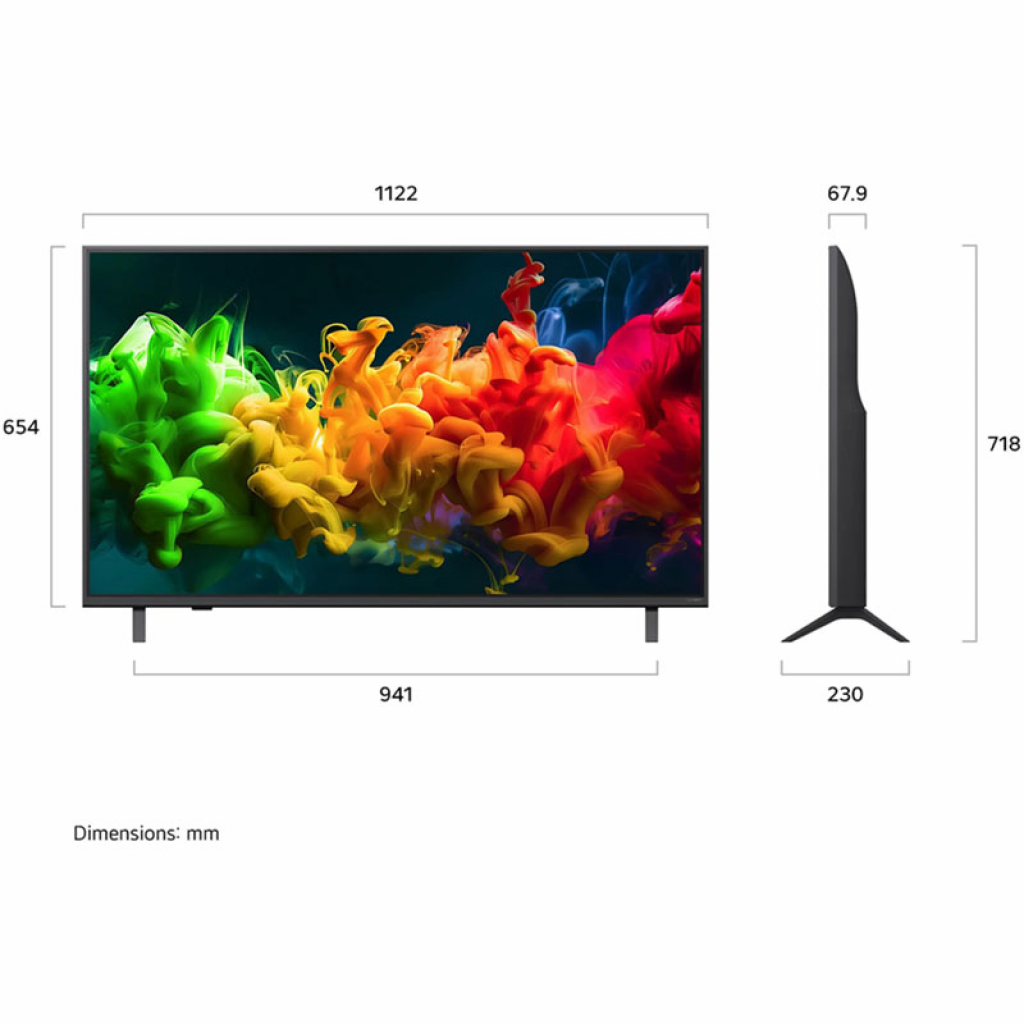 Телевизор LG LED 50QNED81B3C