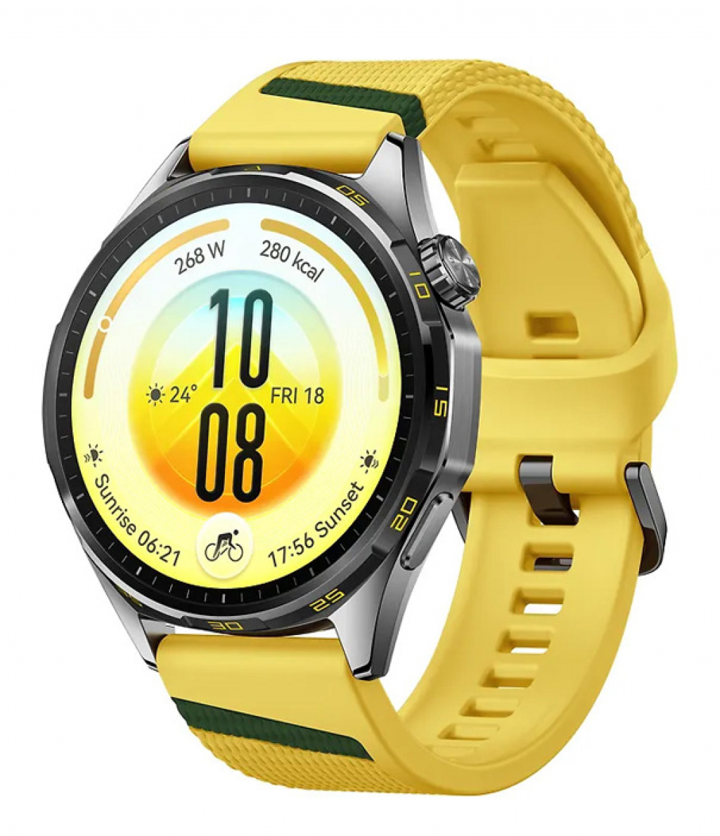 Смарт часовник Huawei Watch GT 7  Atum-B39FY Yellow and Green Fluoroelastomer