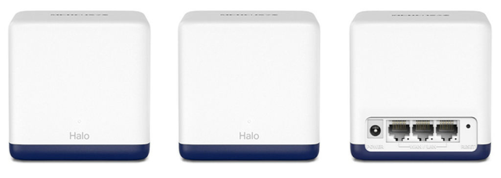 Мрежови адаптор MERCUSYS Halo H50G 3-pack, mesh