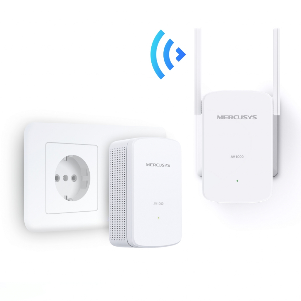 Мрежови адаптор MERCUSYS MP510 KIT powerline wifi адаптор