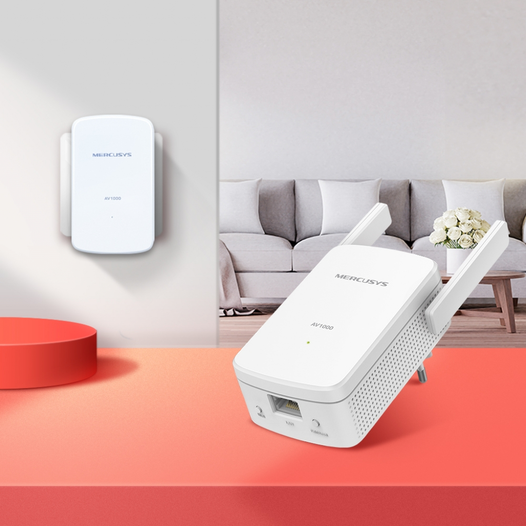 Мрежови адаптор MERCUSYS MP510 KIT powerline wifi адаптор