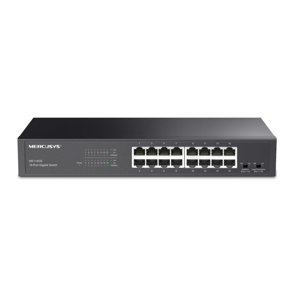 Мрежови адаптор MERCUSYS MS116GS gigabit switch
