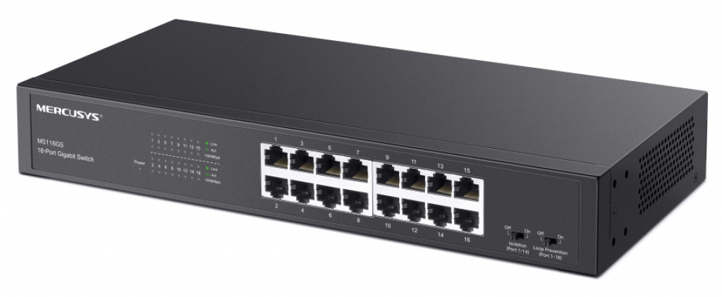 Мрежови адаптор MERCUSYS MS116GS gigabit switch