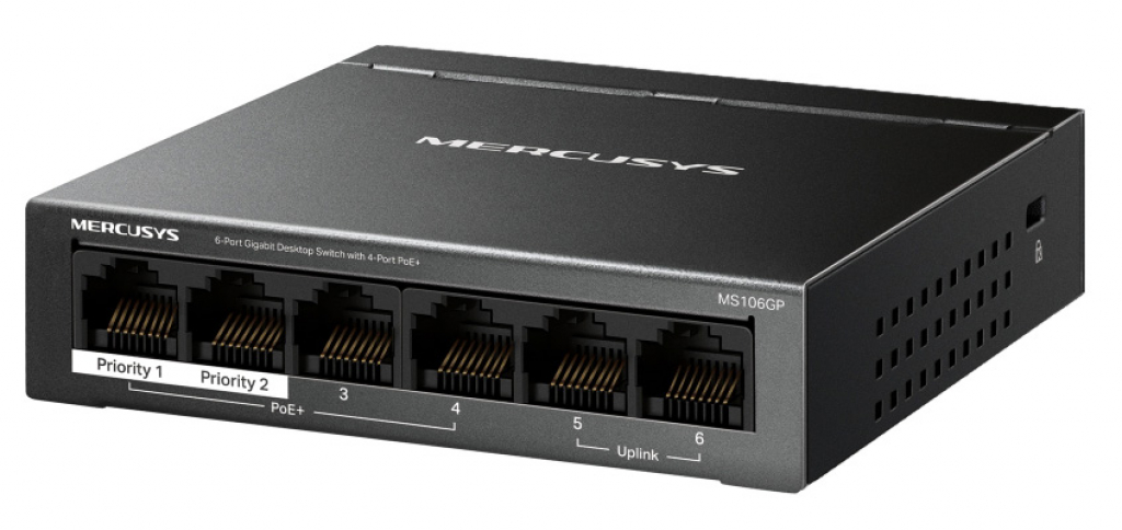 Мрежови адаптор MERCUSYS MS106GP gigabit switch