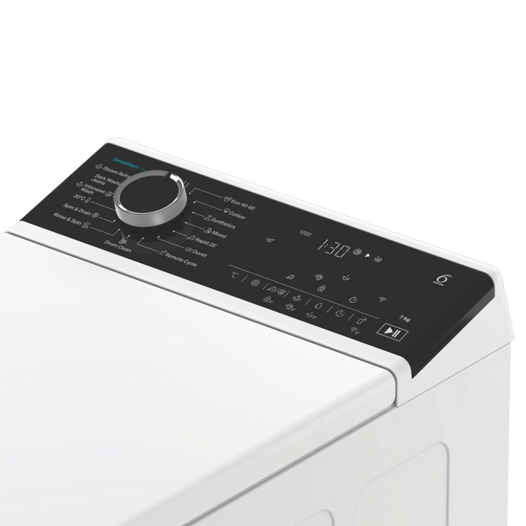 Пералня с горно зареждане Whirlpool TW721WBCVSWEE