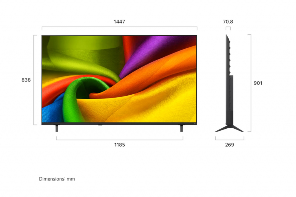 Телевизор LG LED 65NU850B3LA